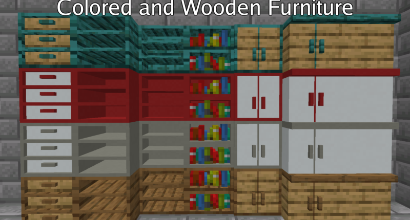 Many pieces of furniture come in different colors